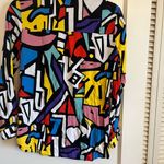Vintage Big Dart Picasso button down Size M Photo 2