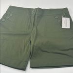 Sag Harbor  Olive Green Women's Shorts Photo 13