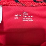 Aerie Longline Pique Orange Navy Cheeky Swim Bikini Bottom Size Small 1799 Photo 2