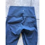 Lululemon  Wunder Under Chiffon Mesh High Waist Leggings Blue Size 4 Photo 2