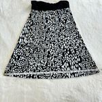 Coco Bianco Vintage Maxi Skirt Size S Y2K Black Elastic Waist Boho Indie Career Photo 7