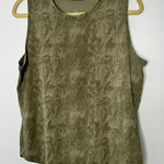 Kuhl  army green tank top size large Photo 0
