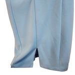 Julia Jordan Twist Halter Midi Cocktail Sheath Dress Sleeveless Blue Size 10 Photo 3