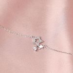 CZ Star Pendant Necklace for Women Silver Photo 1