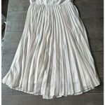 LC Lauren Conrad Lauren Conrad Women's Dress Up Shop Collection Pleated Metallic Dress size 8 Photo 2
