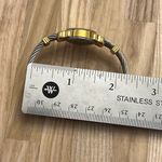 Anne Klein  Ladies Watch Diamond Stainless Two Tone Bracelet Sparkle Gold Dial Photo 8