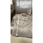 Rafaella Women Blazer Size 10 Brown White Striped Photo 5