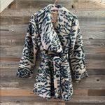 Hutch  Dutton Wool Blend Coat in Cream Black Rose NWT Size Small Photo 1