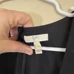 Joie  Black Mardalina Sleeveless Crepe Drawsting Jogger Jumpsuit Sz M $258‎ Photo 4