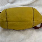 The Sak Yellow and Brown Crossbody Bag with Buckle Detail Photo 5