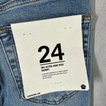 RE/DONE  90’s Ultra High Rise Skinny Jeans Dawn Blue
Size 24 Photo 3