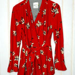 Lysse  Quin Jacket Poppy Print Sz M 637 Photo 0