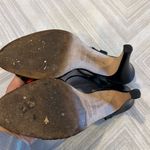 Coach Women’s Black Joelle Kid Leather Strappy Bow Sandal Heels Photo 7