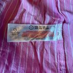 Primark  Pink Striped High Waist Women's Pajama Shorts Photo 3