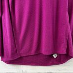 Wildfox  Raspberry Long Sleeve V Neck Sweater Size S Photo 4