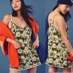 Free People  hot shot romper mini dress one piece jumpsuit overalls shortalls XS Photo 8