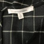 41 Hawthorn Black Knit Back Zip Top Small Career Stretch Minimal Photo 4