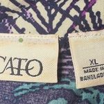 Cato Peacock Feather Print Blouse Photo 2