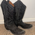 Cowboy Boots Black Size 9 Photo 0