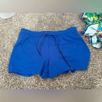 Lands End Womens Swimsuit Sz 12DD/10 Two Piece Halter Tankini & Short EUC 0390 Blue Photo 3