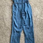 Ci Sono women’s small blue denim sleeveless jumpsuit Photo 4