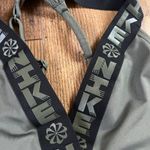 Nike  Logo Dri-Fit Sports Bra Olive Green Size Medium Photo 2