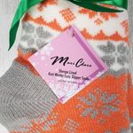 NWT Sherpa Lined Knit Winter Snowflake Holiday Design No Photo 3