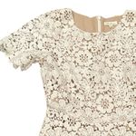 Shoshanna Ivory Floral Lace women’s lined dress 4 Photo 3