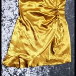 Topshop Ruched Satin Minidress Photo 3