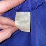 Christine Lingerie Silk Chemise Slip Night Dress Women Size S Mini Lace Sexy Blue Photo 4