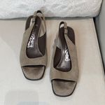 Salvatore Ferragamo Ferragamo peep toe sling back mirror heels Photo 5