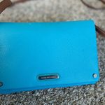 Dana Buchman Teal & Brown Crossbody Purse Photo 4