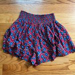 Hunter Bell red patterned shorts size XS Photo 0