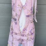 Lulus “Eden” Floral Sleeveless Chiffon Dress Photo 9