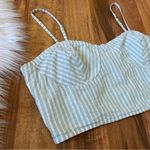 Anthropologie Bustier Coastal Striped Crop Top Photo 5