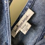 American Eagle 3/$30  | Dark Chambray Blue Romper w/Pockets S Photo 3