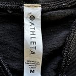 Athleta Momentum Seamless Tank Top Scoop Neck Fitted Workout Yoga Black Medium Photo 2