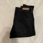 ZARA Womens Trafaluc Denimwear Black Medium Wash rayed Skinny Jeans Size US 2 Photo 1