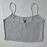 Playboy  Heather Gray Camisole with Logo Photo 0