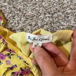 For Love & Lemons  Beaumont Top in Yellow Floral Size Small Photo 1