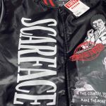 SCARFACE VARSITY JACKET SATIN STYLE REASON BRAND AL PACINO MEN'S NEW Z Photo 1