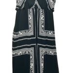 Old Navy Womens Maxi Dress XXL Black Bandana Print Boho Festival Resort Beachy Photo 0