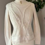 Anthropologie  "Lace Ways Sweater" Top by Angel of The North Photo 0