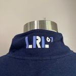 Ralph Lauren Lauren Blue Lightweight Jersey Quarter Zip Pullover Sweater Size S Photo 5