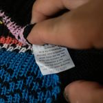 Poof! Merry Christmas by Poof Flamingo Sequin Ugly Christmas Sweater Photo 6