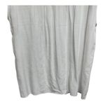 JODIFL  Boutique Over Sized Boho Embroidered Floral Neck White Size Large NWT Photo 2