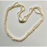 Freshwater pearl triple strand necklace Photo 2