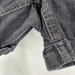 White House | Black Market Blanc Gray Cotton Low Rise Zip Fly Jean Shorts Size 4 Photo 4