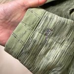 Nike Yoga Therma-FIT Luxe Jacquard Top Reversible Wrap Jacket Green NEW NWT Photo 6