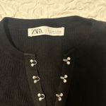 ZARA  Half Sleeve Crop Top Photo 1
